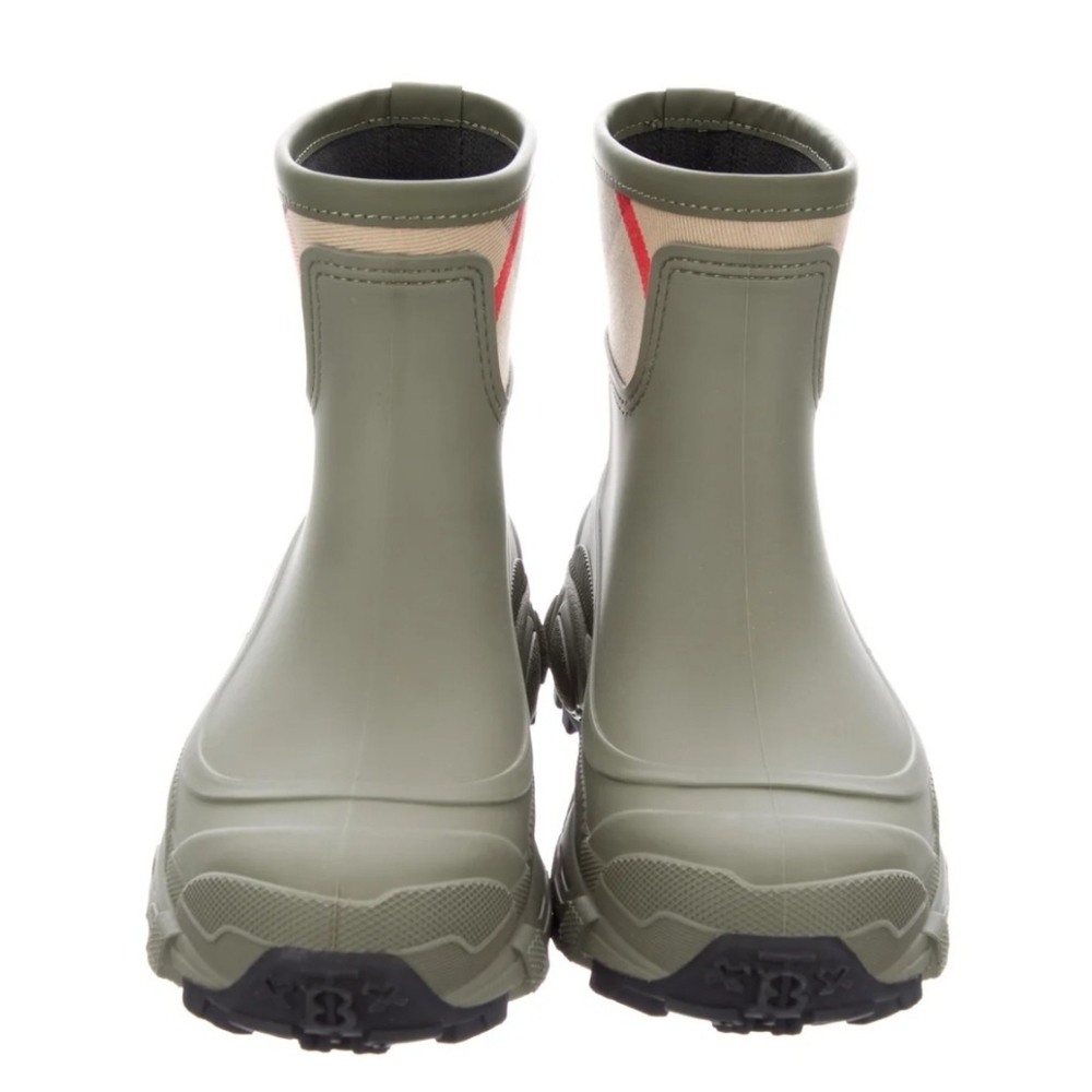 Authentic Ankle Rain Burberry Boots